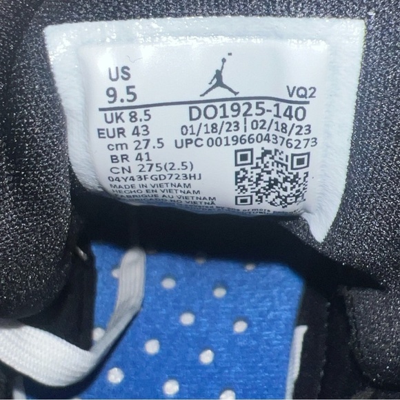 Jordan Mens Jumpman Two Trey Shoe | Color: Concord Royal | NEW/NWOB!!????? main image 5
